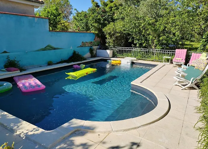 80 M2 Independant, 4 Personnes Et Plus, Piscine Et Jardin Direct Gare Aeroport * Toulouse